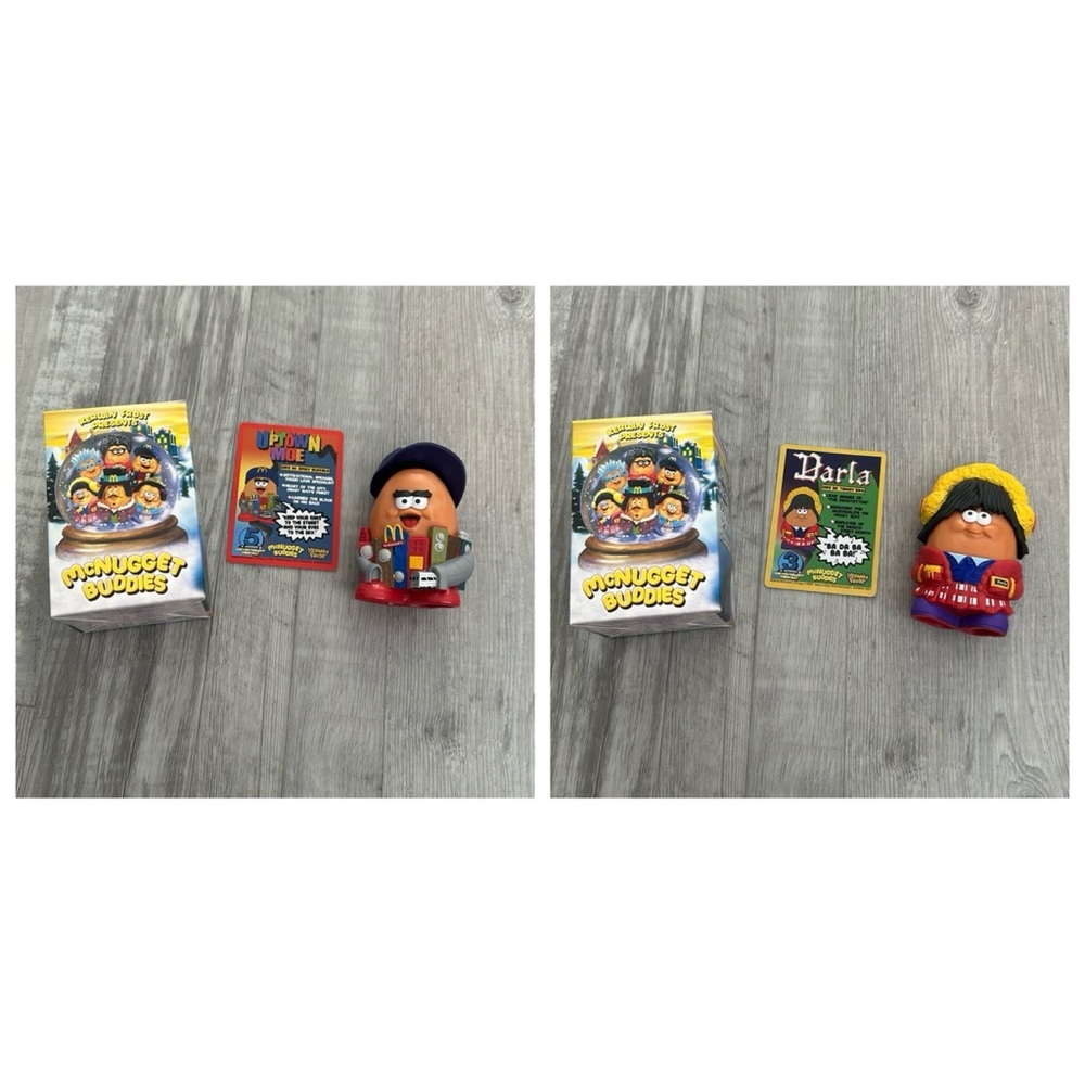 McDonalds adult happy meal kerwin frost mcnugget buddies - darla and uptown moe